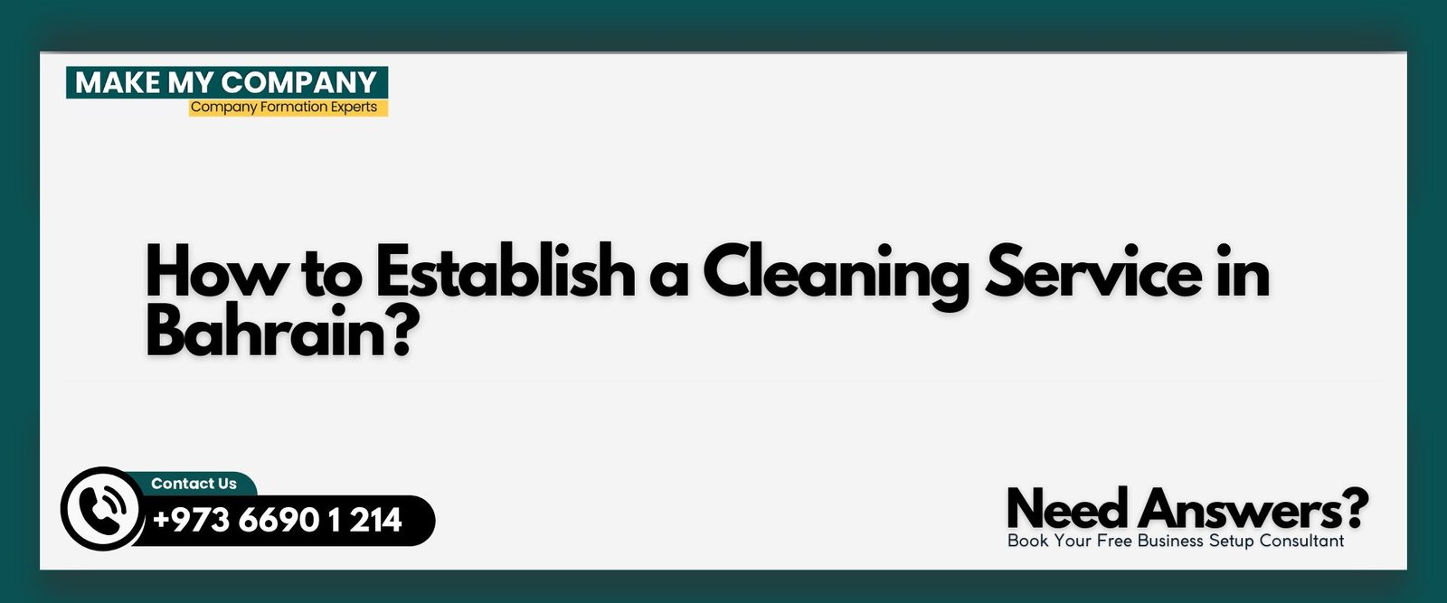 How to Establish a Cleaning Service in Bahrain?