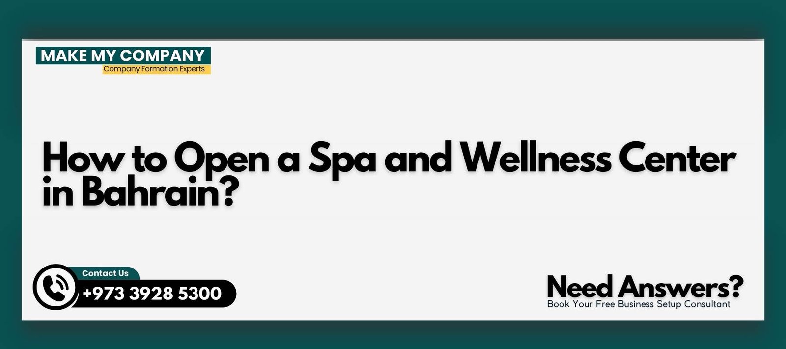 How to Open a Spa and Wellness Center in Bahrain How to Open a Spa and Wellness Center in Bahrain?