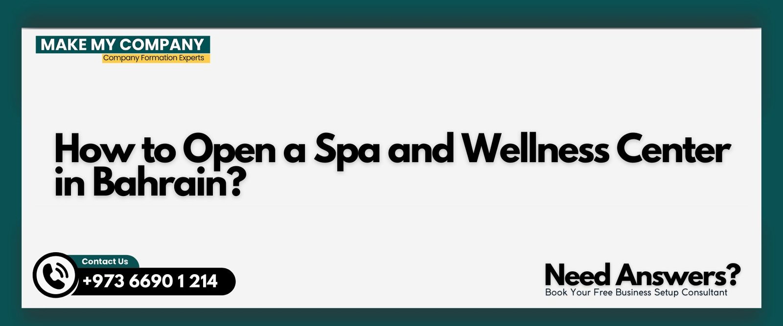 How to Open a Spa and Wellness Center in Bahrain?