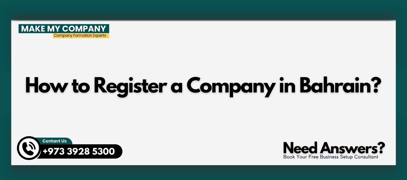 How to Register a Company in Bahrain How to Register a Company in Bahrain?