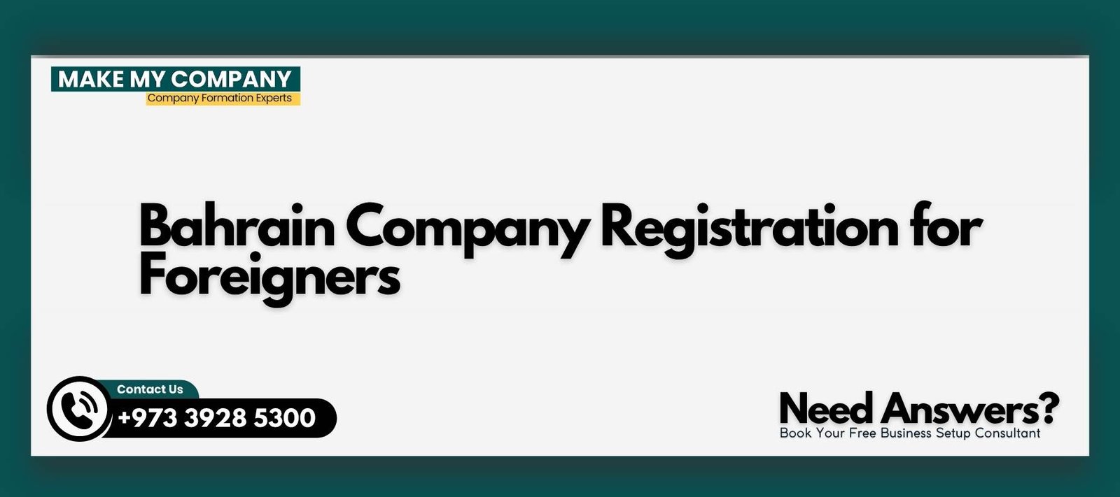 Bahrain Company Registration for Foreigners Bahrain Company Registration for Foreigners