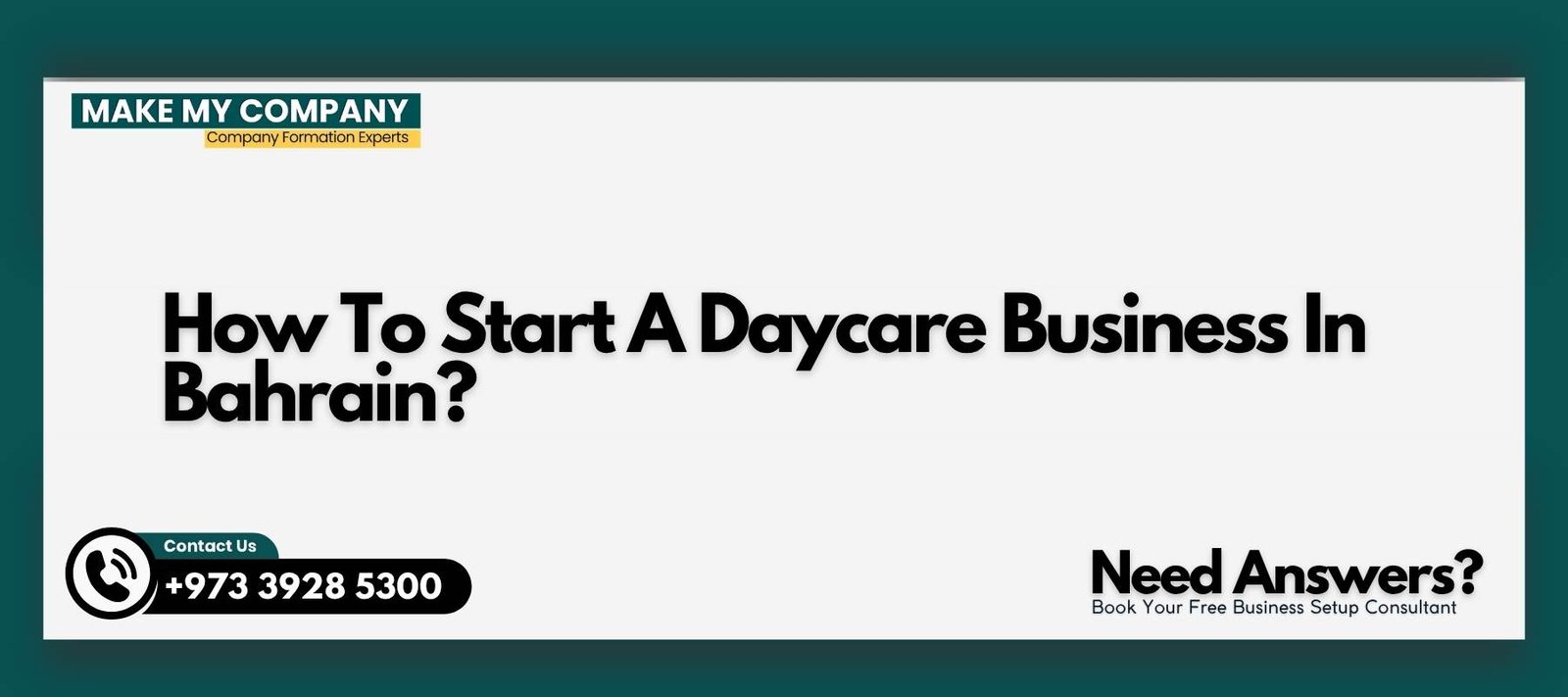 How To Start A Daycare Business In Bahrain How To Start A Daycare Business In Bahrain?