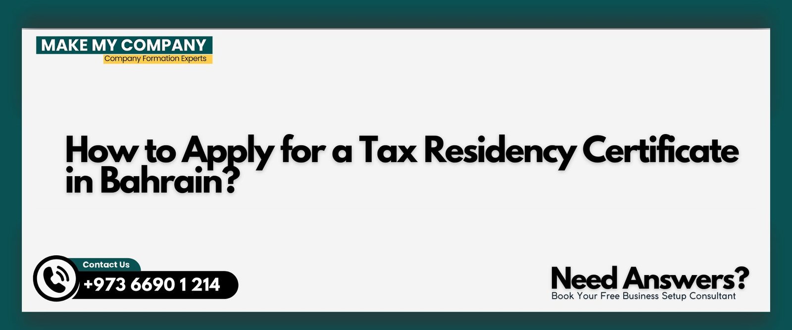 How to Apply for a Tax Residency Certificate in Bahrain How to Apply for a Tax Residency Certificate in Bahrain?