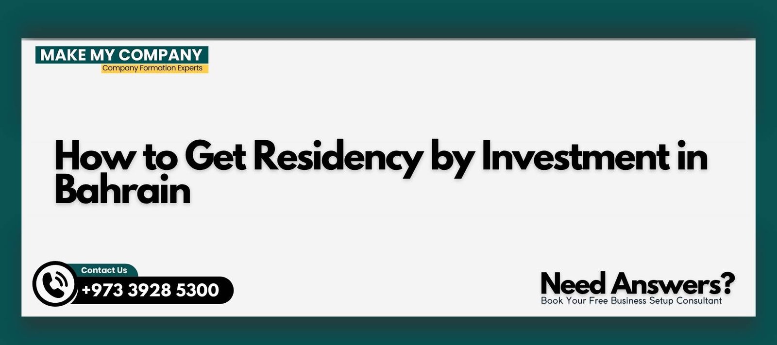 How to Get Residency by Investment in Bahrain How to Get Residency by Investment in Bahrain