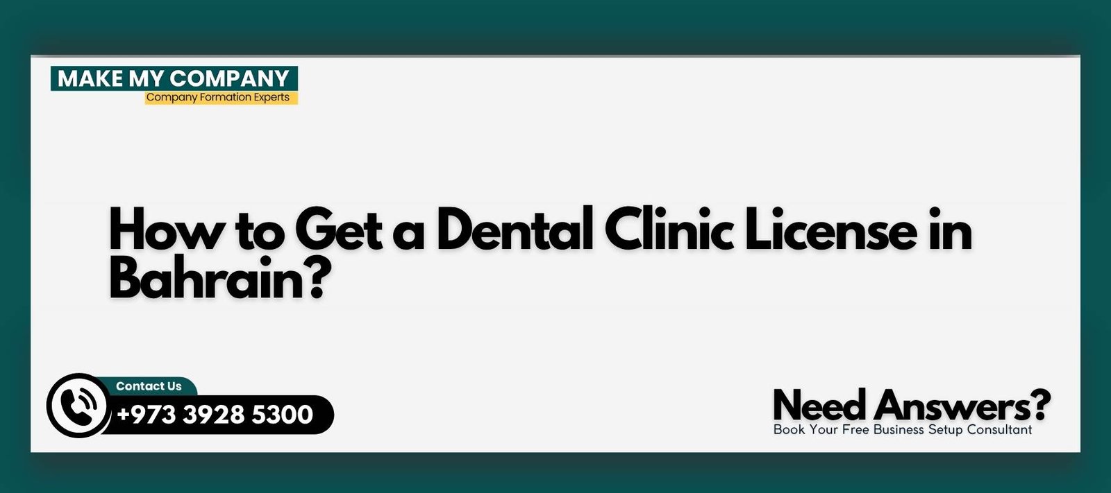 How to Get a Dental Clinic License in Bahrain How to Get a Dental Clinic License in Bahrain?
