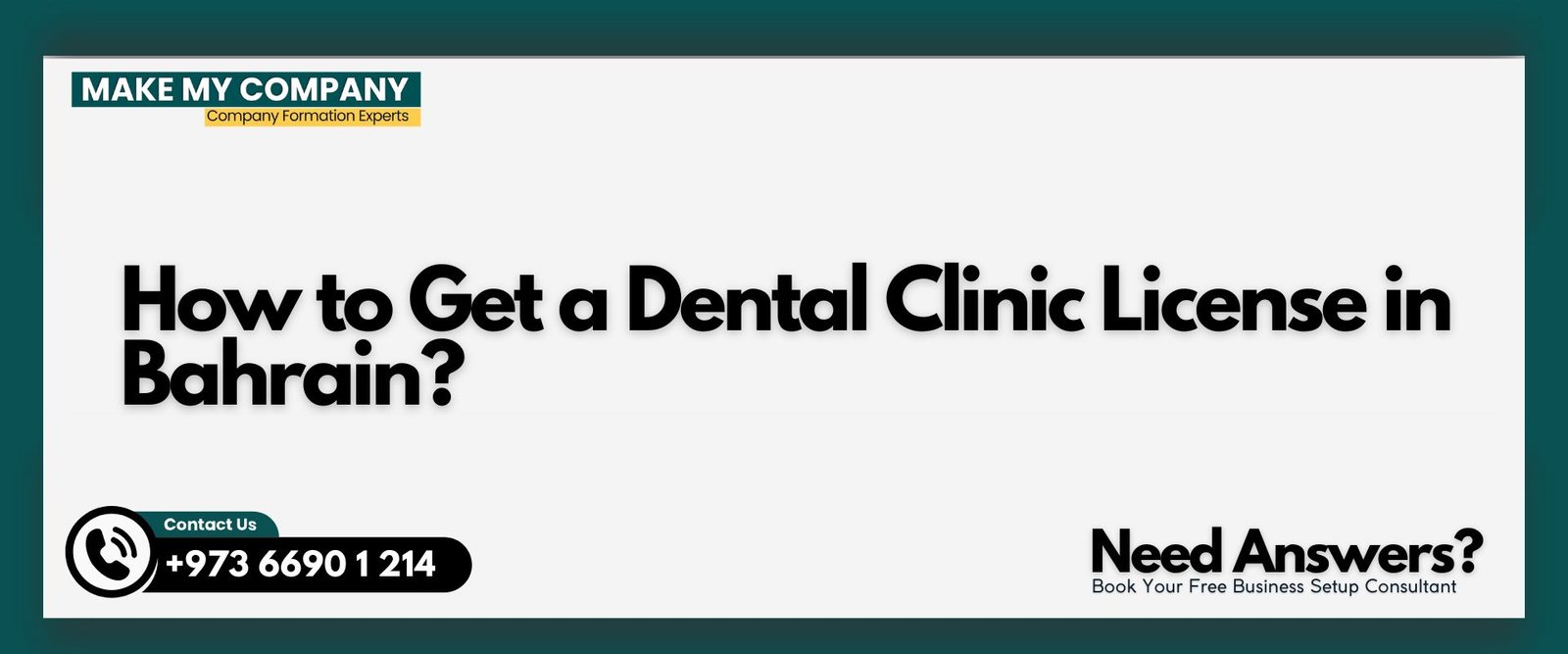 How to Get a Dental Clinic License in Bahrain How to Get a Dental Clinic License in Bahrain?