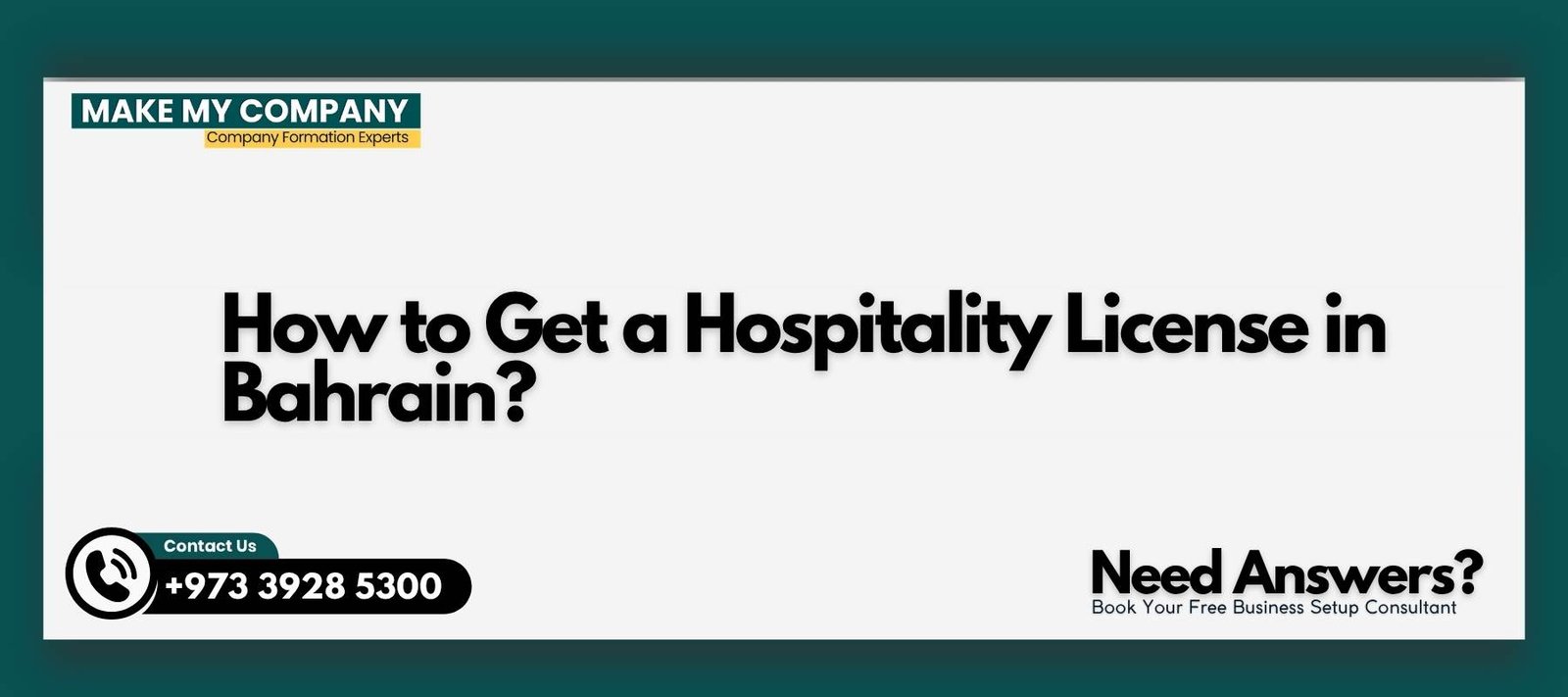 How to Get a Hospitality License in Bahrain How to Get a Hospitality License in Bahrain?