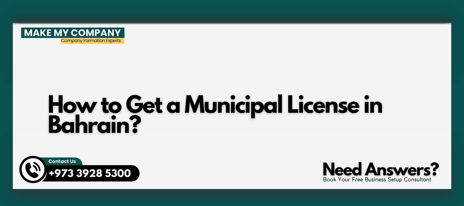 How to Get a Municipal License in Bahrain How to Get a Municipal License in Bahrain?