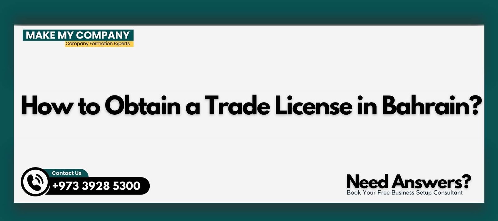 How to Obtain a Trade License in Bahrain How to Obtain a Trade License in Bahrain?