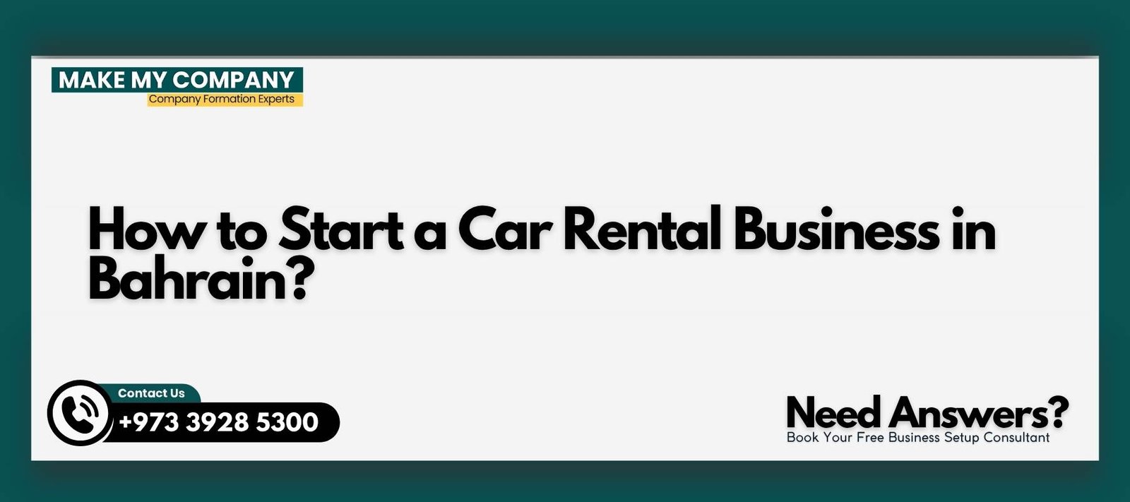 How to Start a Car Rental Business in Bahrain How to Start a Car Rental Business in Bahrain?