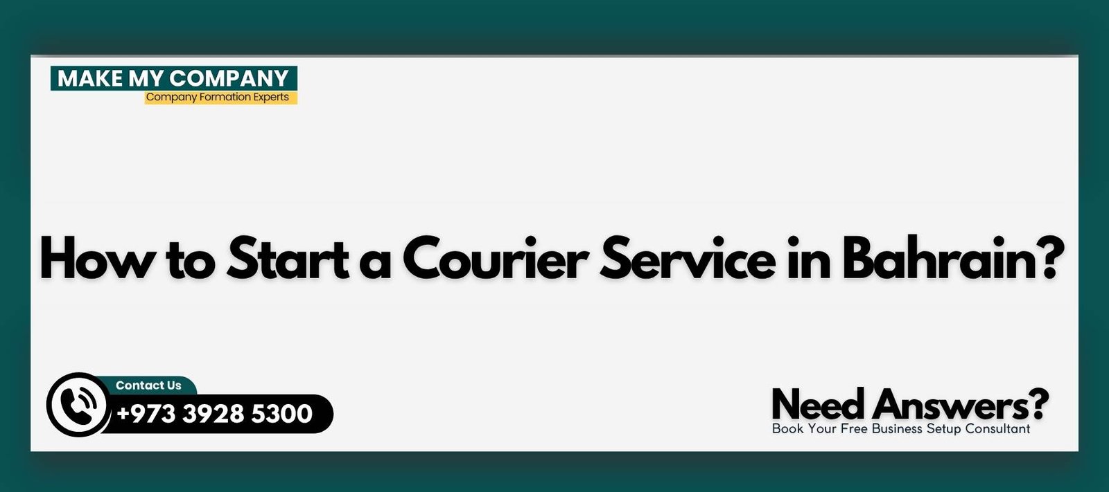 How to Start a Courier Service in Bahrain How to Start a Courier Service in Bahrain?