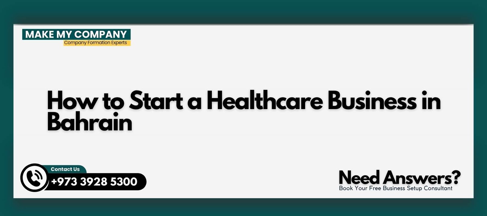 How to Start a Healthcare Business in Bahrain How to Start a Healthcare Business in Bahrain