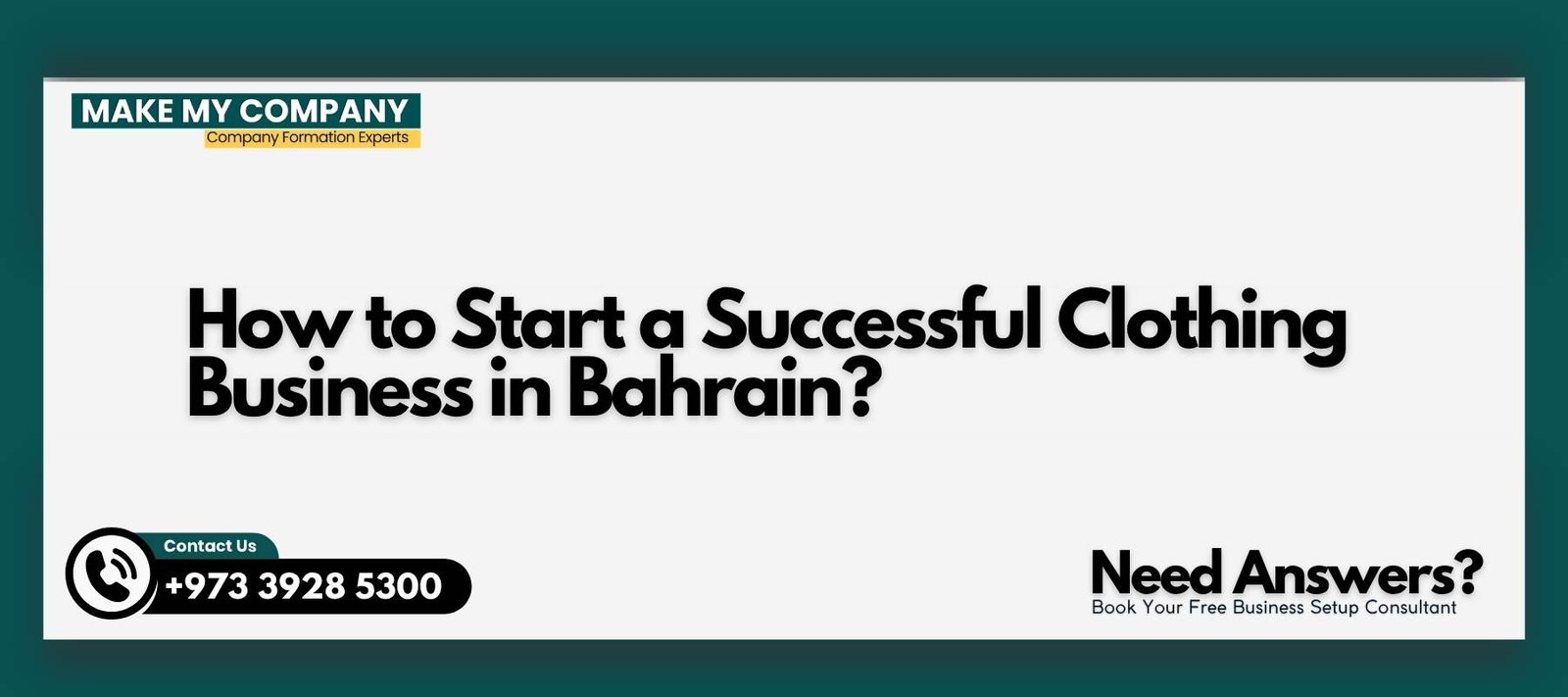How to Start a Successful Clothing Business in Bahrain?