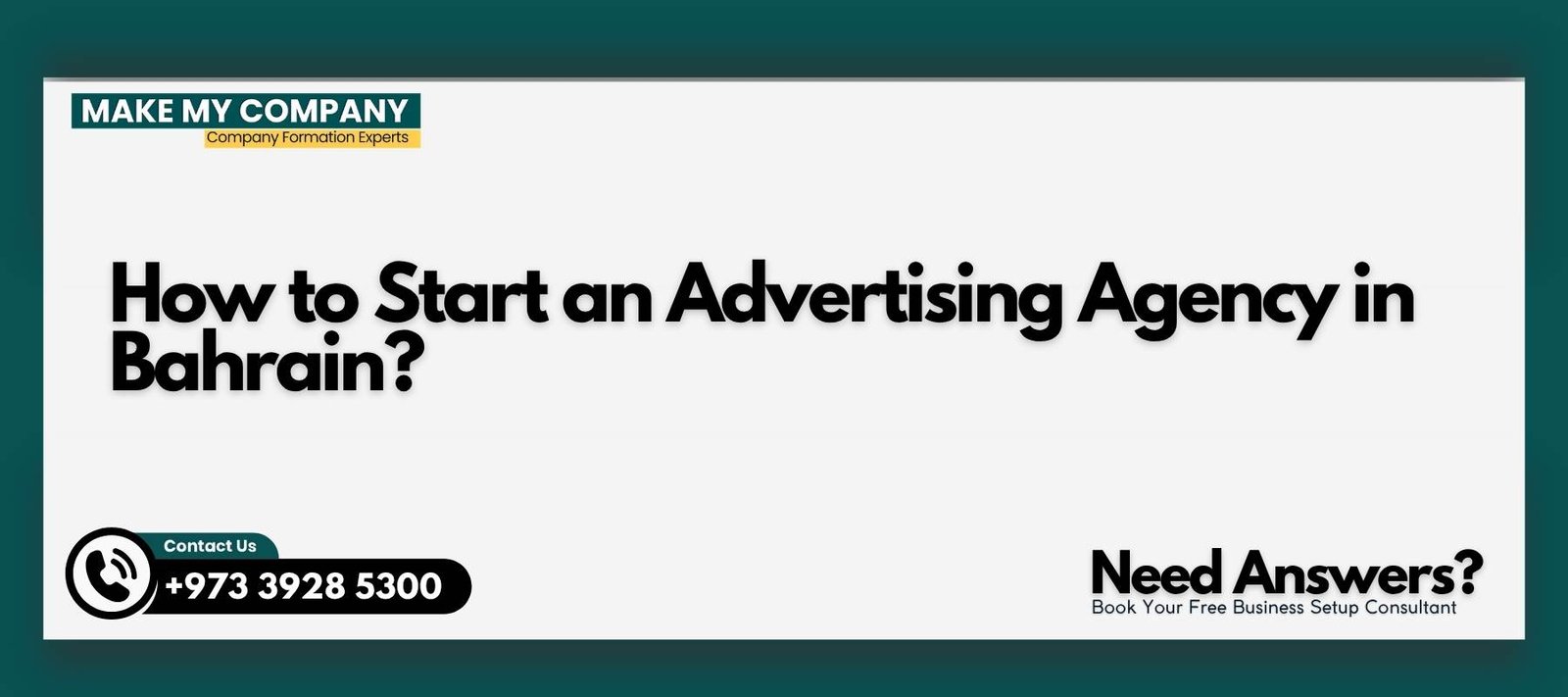 How to Start an Advertising Agency in Bahrain How to Start an Advertising Agency in Bahrain?