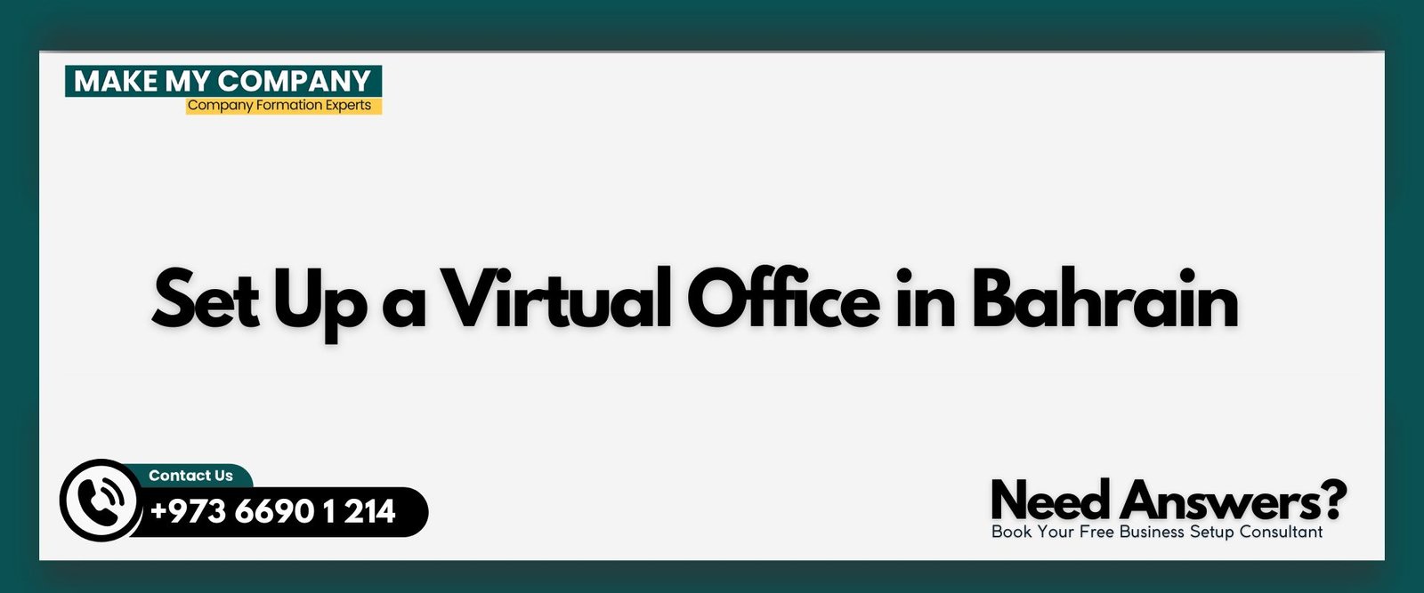 Set Up a Virtual Office in Bahrain Set Up a Virtual Office in Bahrain