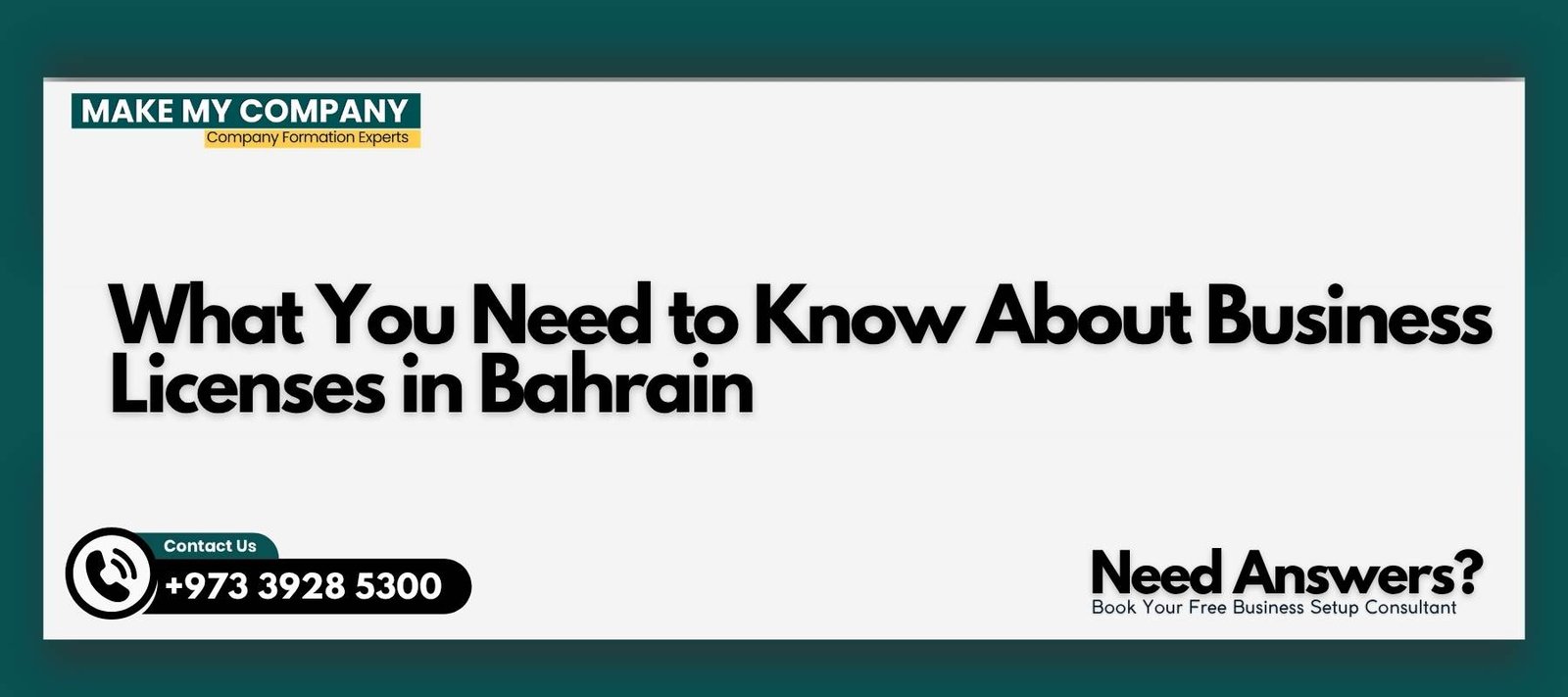 What You Need to Know About Business Licenses in Bahrain What You Need to Know About Business Licenses in Bahrain
