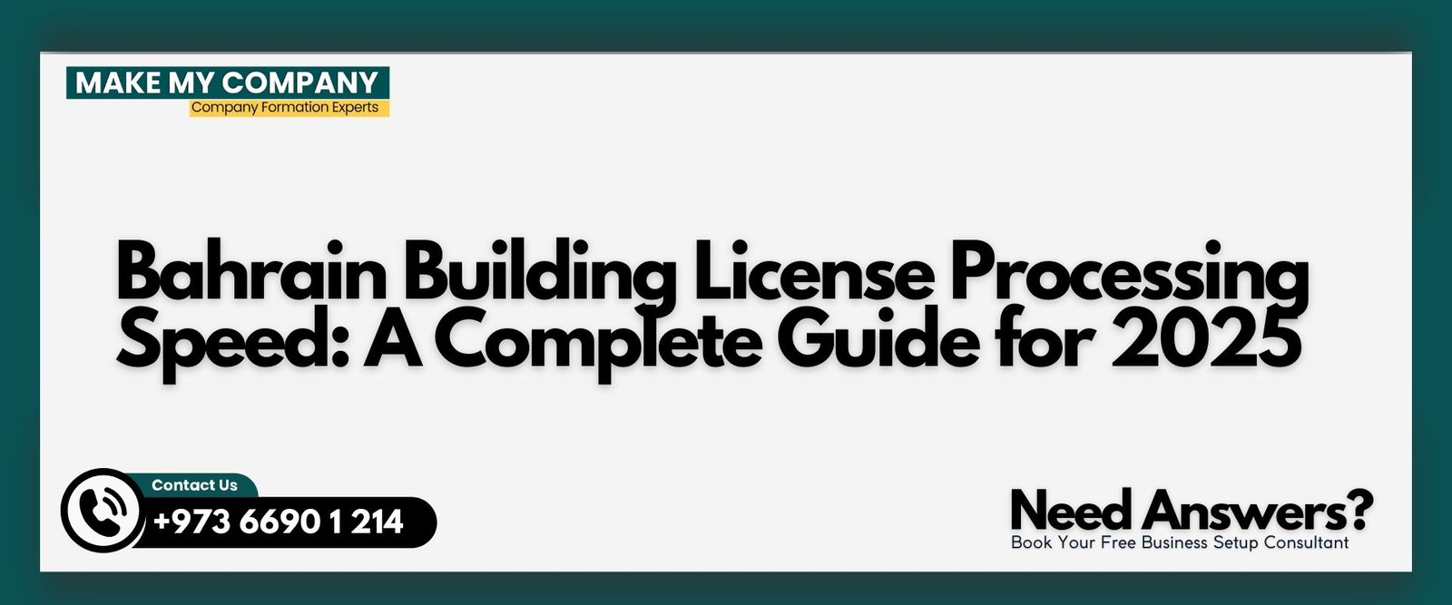 Bahrain Building License Processing Speed