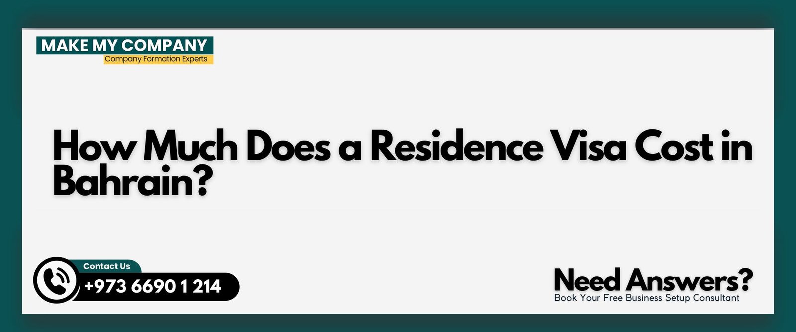 How Much Does a Residence Visa Cost in Bahrain How Much Does a Residence Visa Cost in Bahrain?