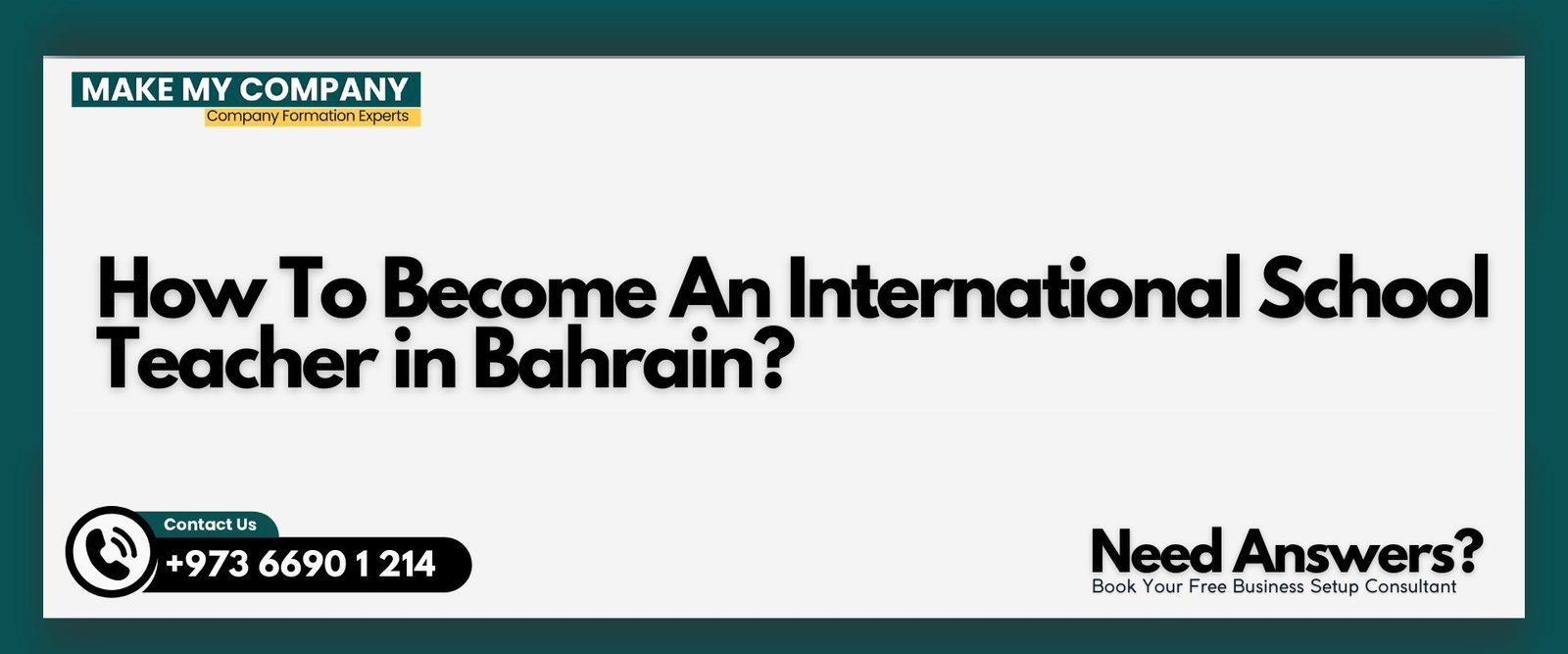 How To Become An International School Teacher in Bahrain How To Become An International School Teacher in Bahrain?