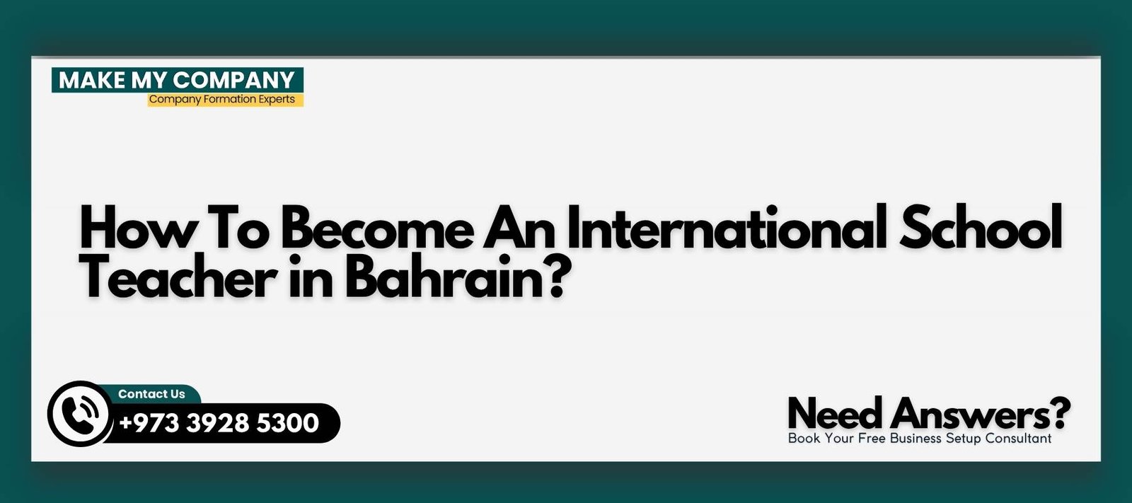 How To Become An International School Teacher in Bahrain How To Become An International School Teacher in Bahrain?