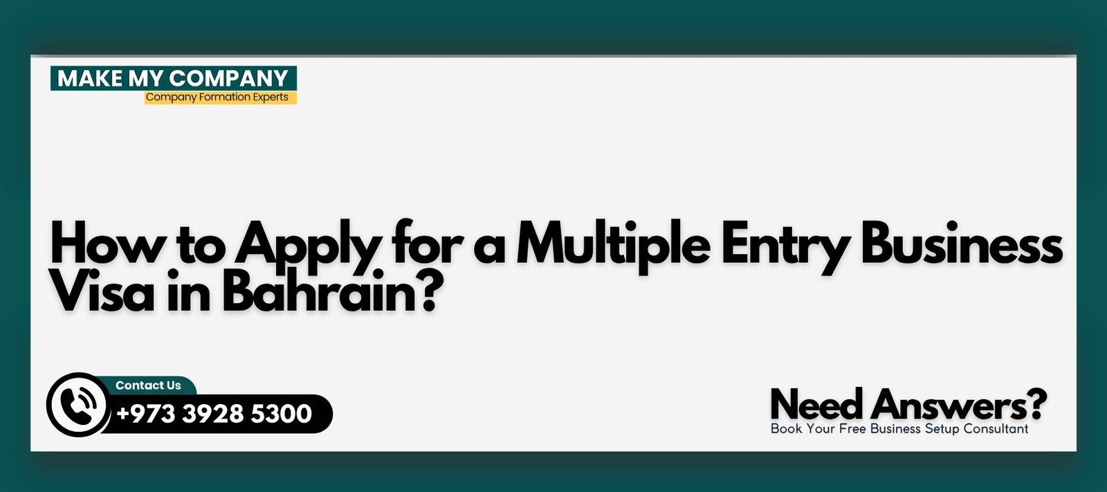 How to Apply for a Multiple Entry Business Visa in Bahrain How to Apply for a Multiple Entry Business Visa in Bahrain?