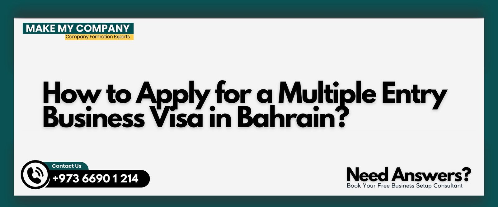 How to Apply for a Multiple Entry Business Visa in Bahrain?