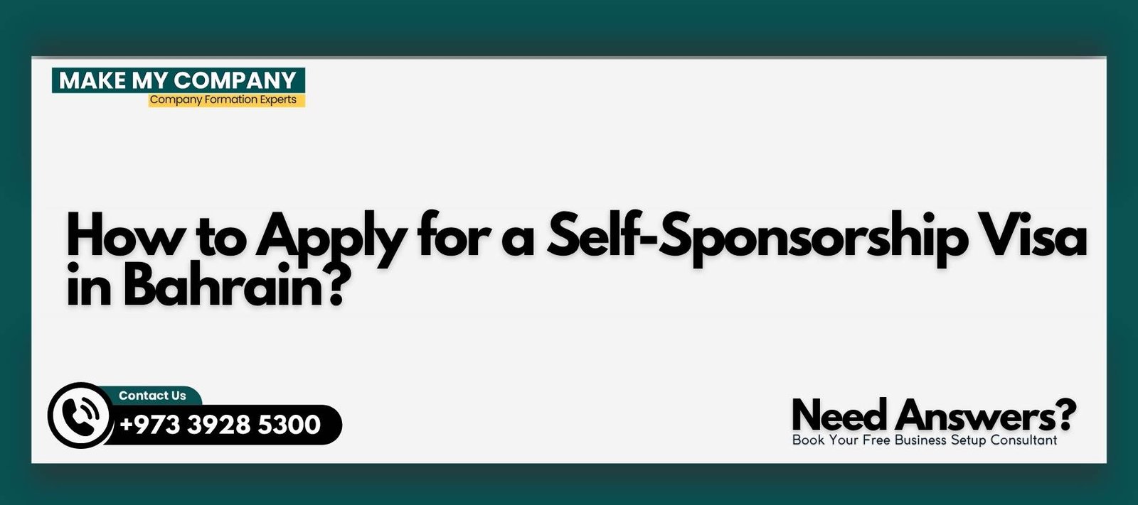 How to Apply for a Self-Sponsorship Visa in Bahrain How to Apply for a Self-Sponsorship Visa in Bahrain?