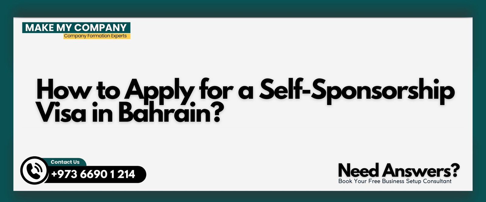 How to Apply for a Self-Sponsorship Visa in Bahrain How to Apply for a Self-Sponsorship Visa in Bahrain?