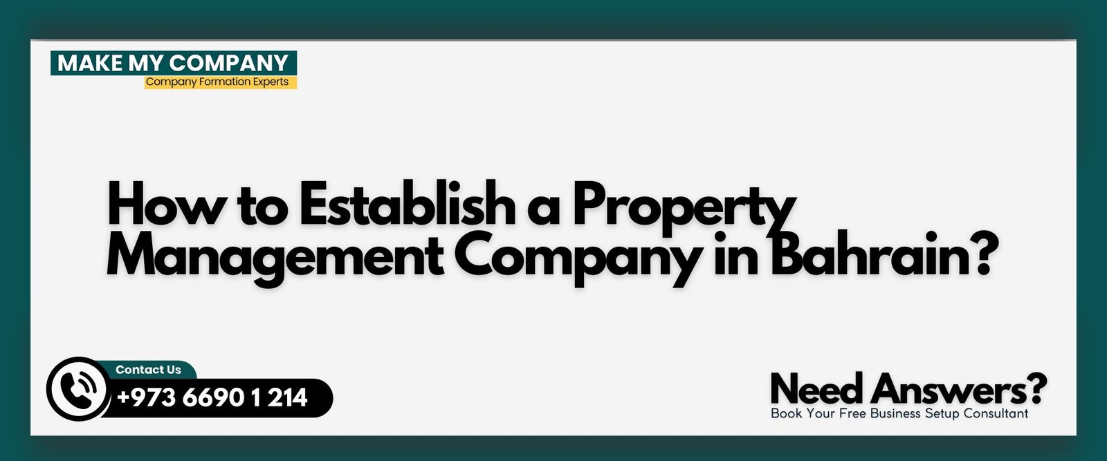 How to Establish a Property Management Company in Bahrain How to Establish a Property Management Company in Bahrain?