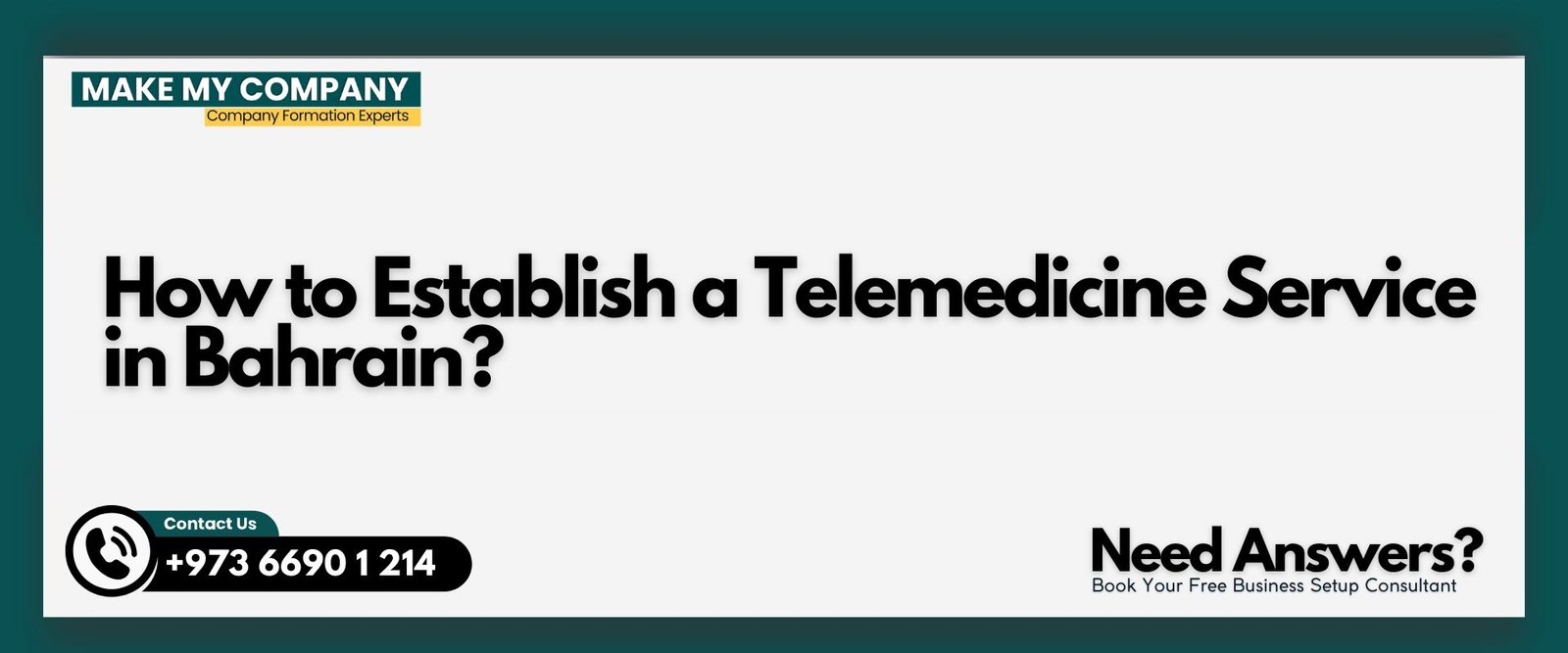 How to Establish a Telemedicine Service in Bahrain How to Establish a Telemedicine Service in Bahrain?
