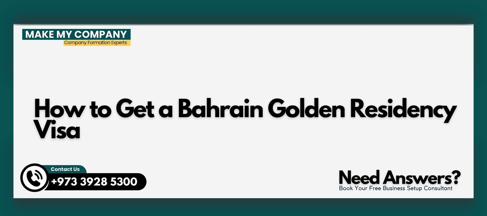 How to Get a Bahrain Golden Residency Visa How to Get a Bahrain Golden Residency Visa