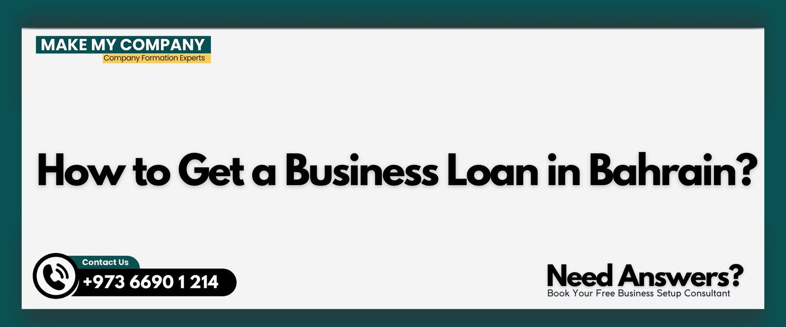 How to Get a Business Loan in Bahrain?