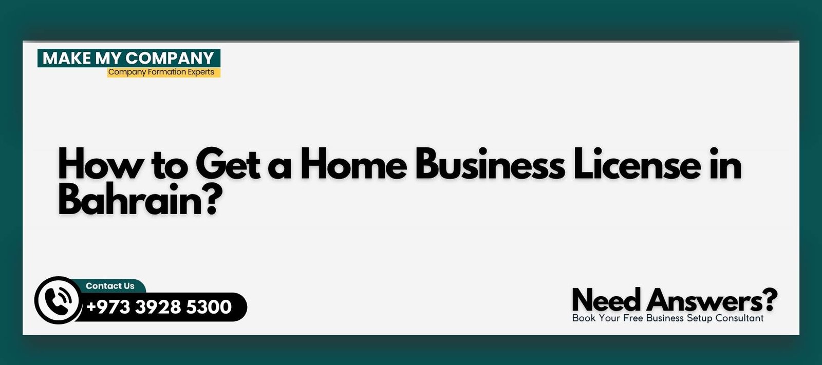 How to Get a Home Business License in Bahrain How to Get a Home Business License in Bahrain?