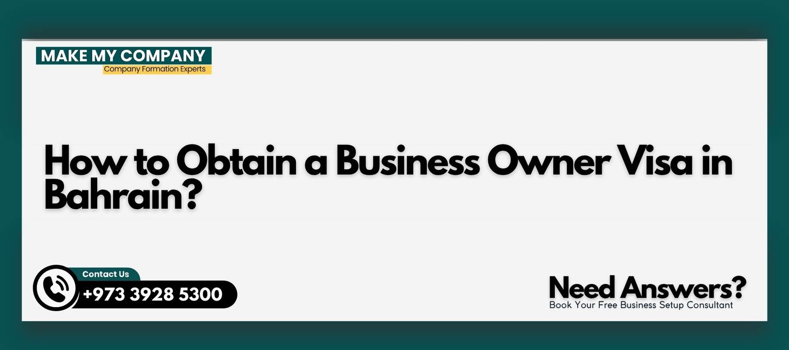 How to Obtain a Business Owner Visa in Bahrain How to Obtain a Business Owner Visa in Bahrain?