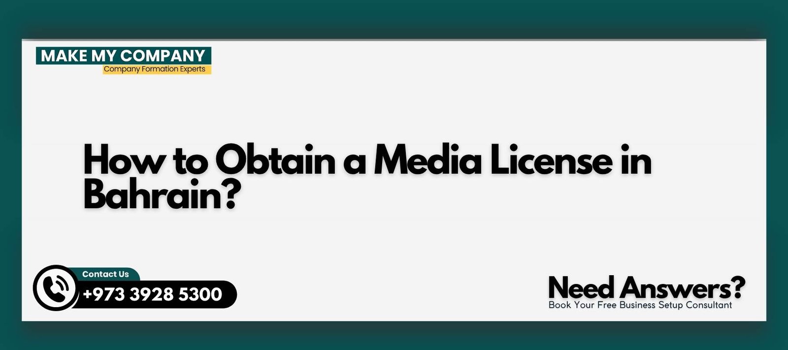 How to Obtain a Media License in Bahrain How to Obtain a Media License in Bahrain?