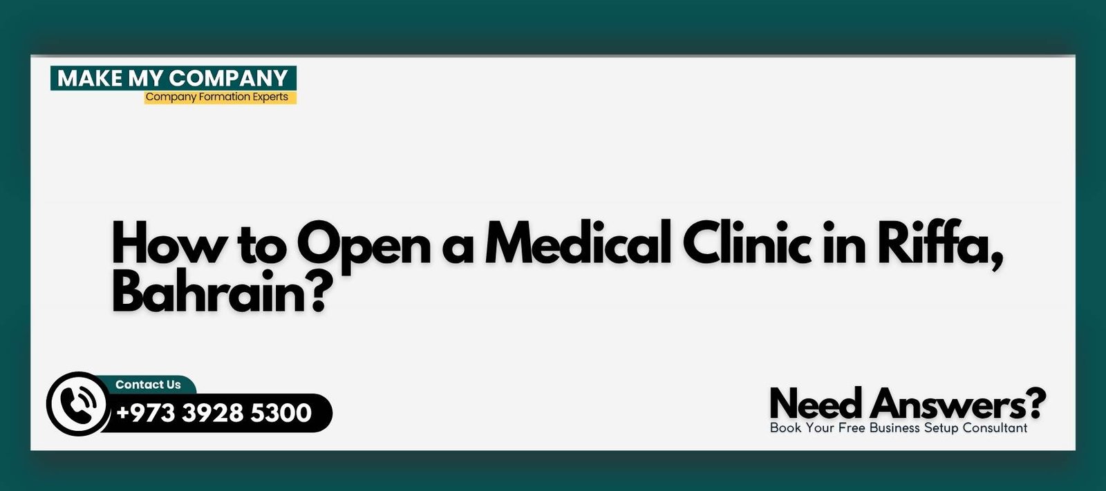 How to Open a Medical Clinic in Riffa, Bahrain How to Open a Medical Clinic in Riffa, Bahrain?