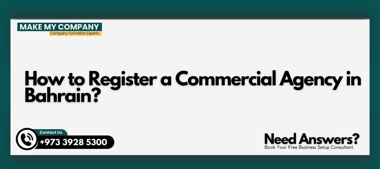 How to Register a Commercial Agency in Bahrain How to Register a Commercial Agency in Bahrain?