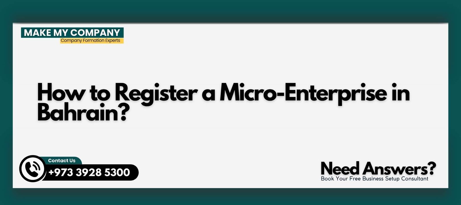 How to Register a Micro-Enterprise in Bahrain How to Register a Micro-Enterprise in Bahrain?