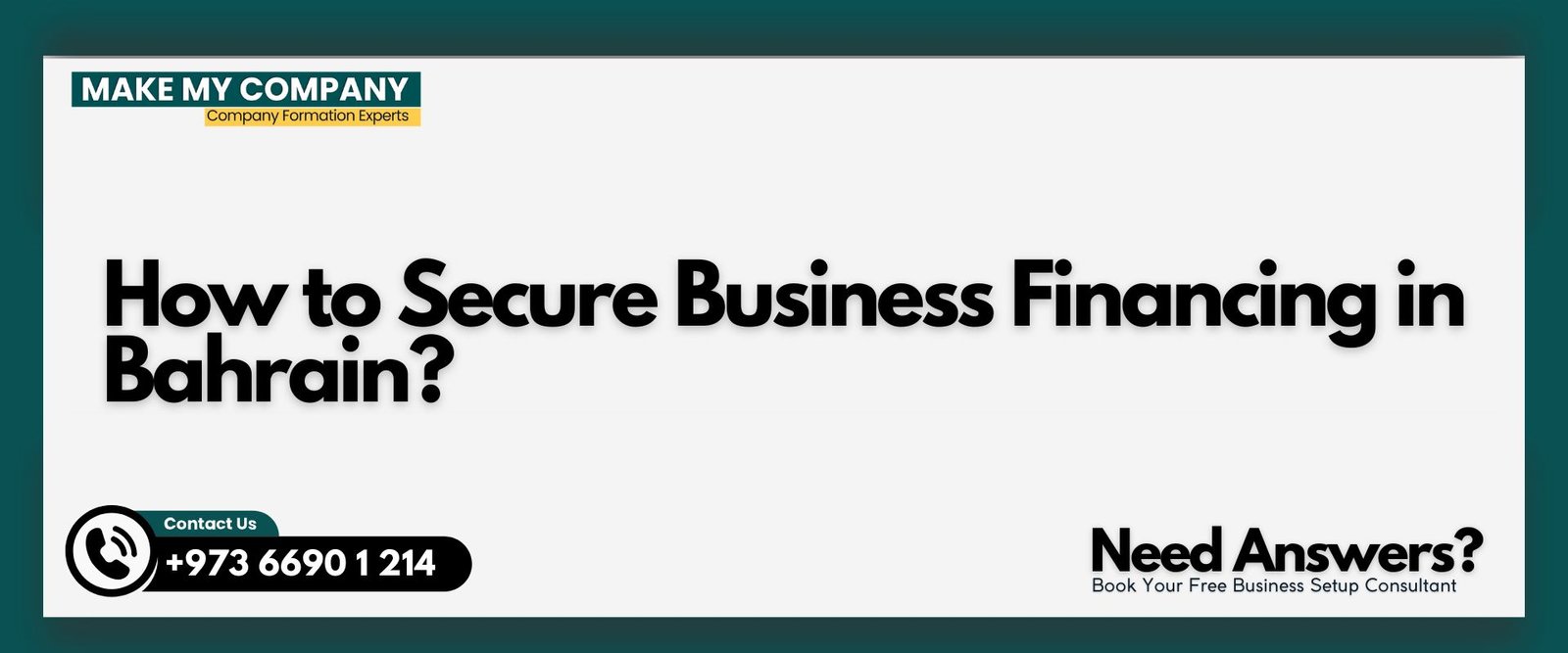 How to Secure Business Financing in Bahrain How to Secure Business Financing in Bahrain?