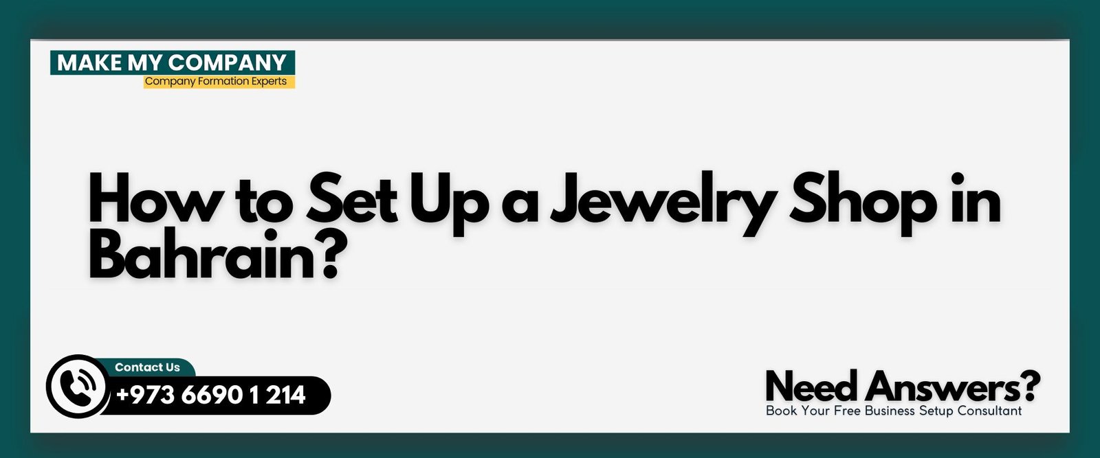 How to Set Up a Jewelry Shop in Bahrain?