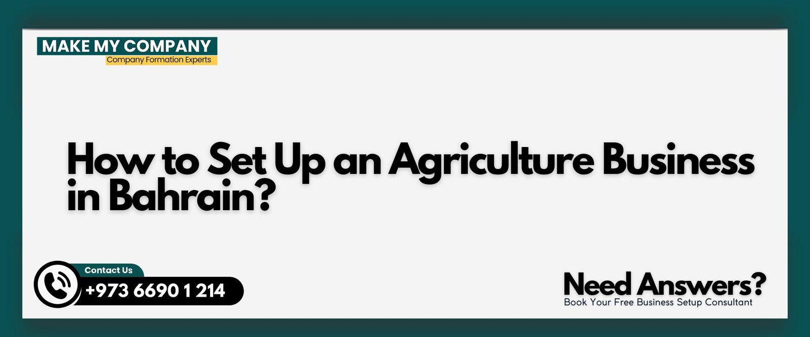 How to Set Up an Agriculture Business in Bahrain How to Set Up an Agriculture Business in Bahrain?