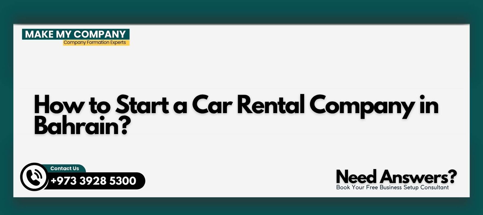 How to Start a Car Rental Company in Bahrain How to Start a Car Rental Company in Bahrain?