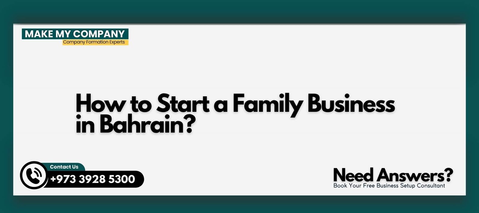 How to Start a Family Business in Bahrain How to Start a Family Business in Bahrain?