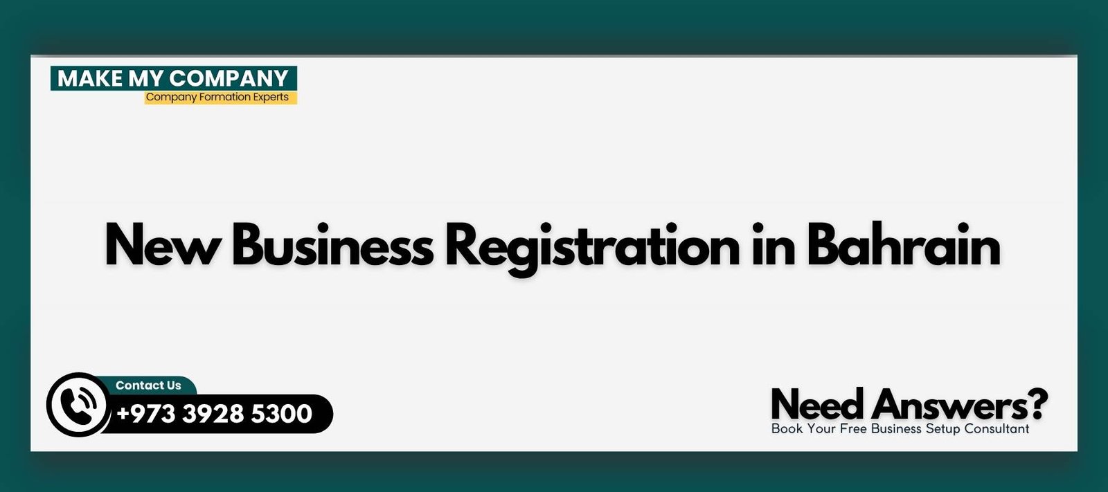 New Business Registration in Bahrain New Business Registration in Bahrain