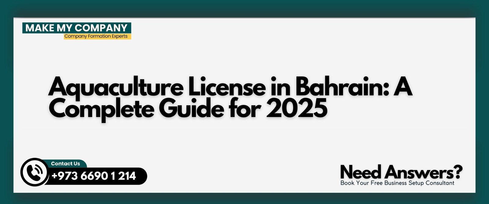 Aquaculture License in Bahrain