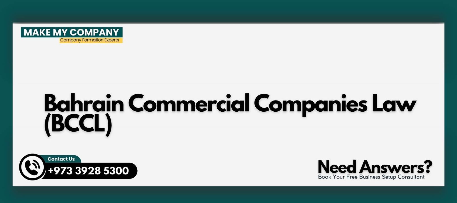 Bahrain Commercial Companies Law (BCCL) Bahrain Commercial Companies Law (BCCL) 2026
