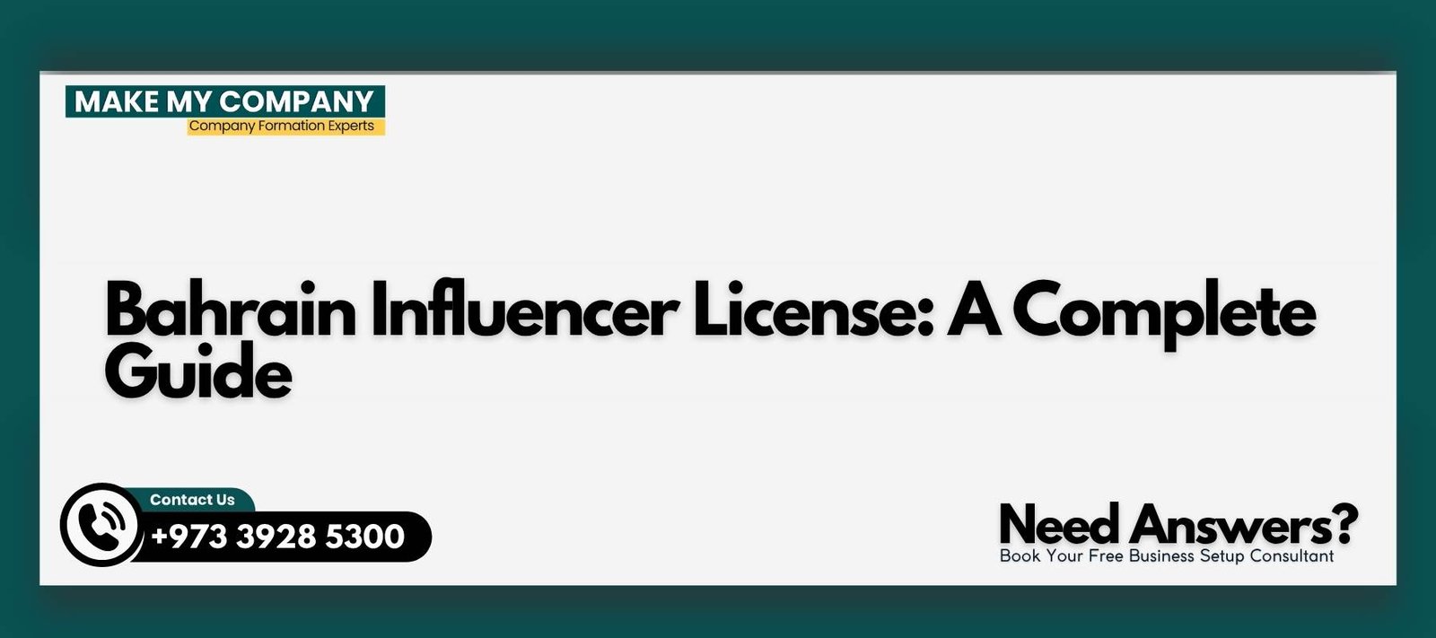 Bahrain Influencer License A Complete Guide Bahrain Influencer License: A Complete Guide