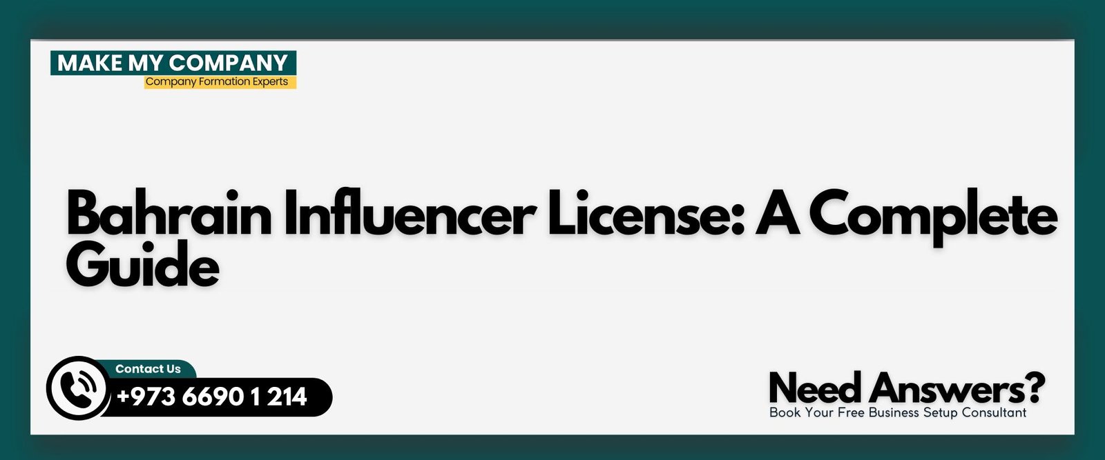 Bahrain Influencer License