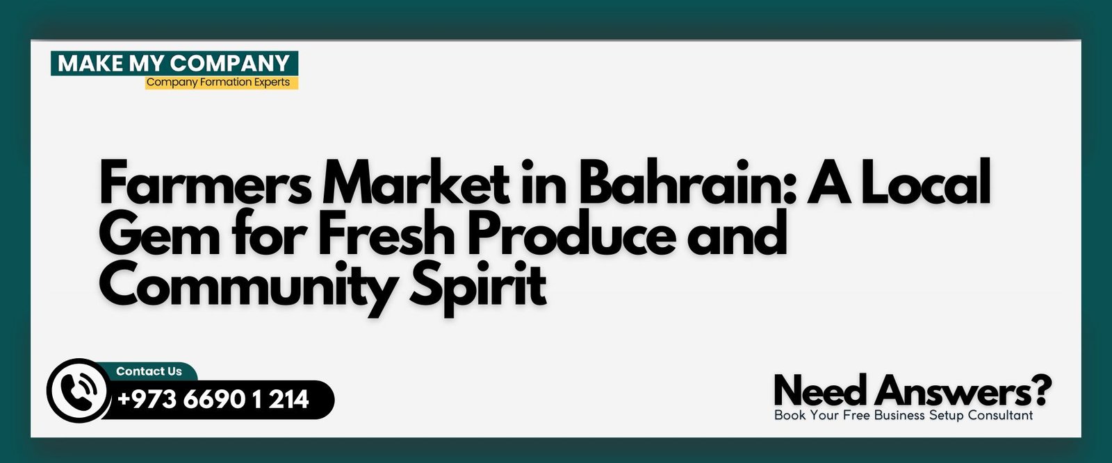 Farmers Market in Bahrain