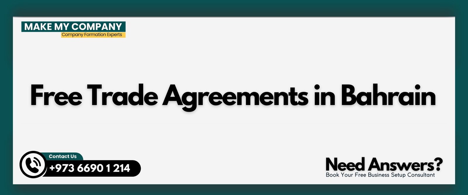 Free Trade Agreements in Bahrain